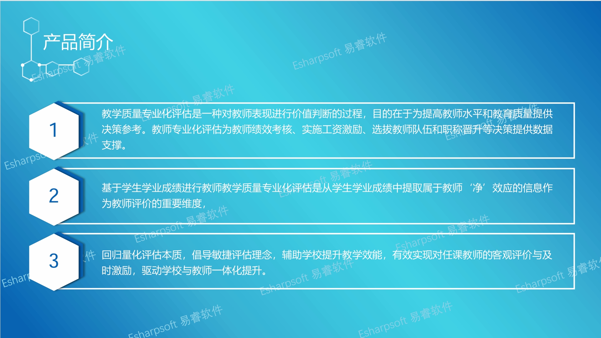 Professional evaluation of teaching quality based on students' academic performance Professional evaluation of teaching quality based on students' academic performance